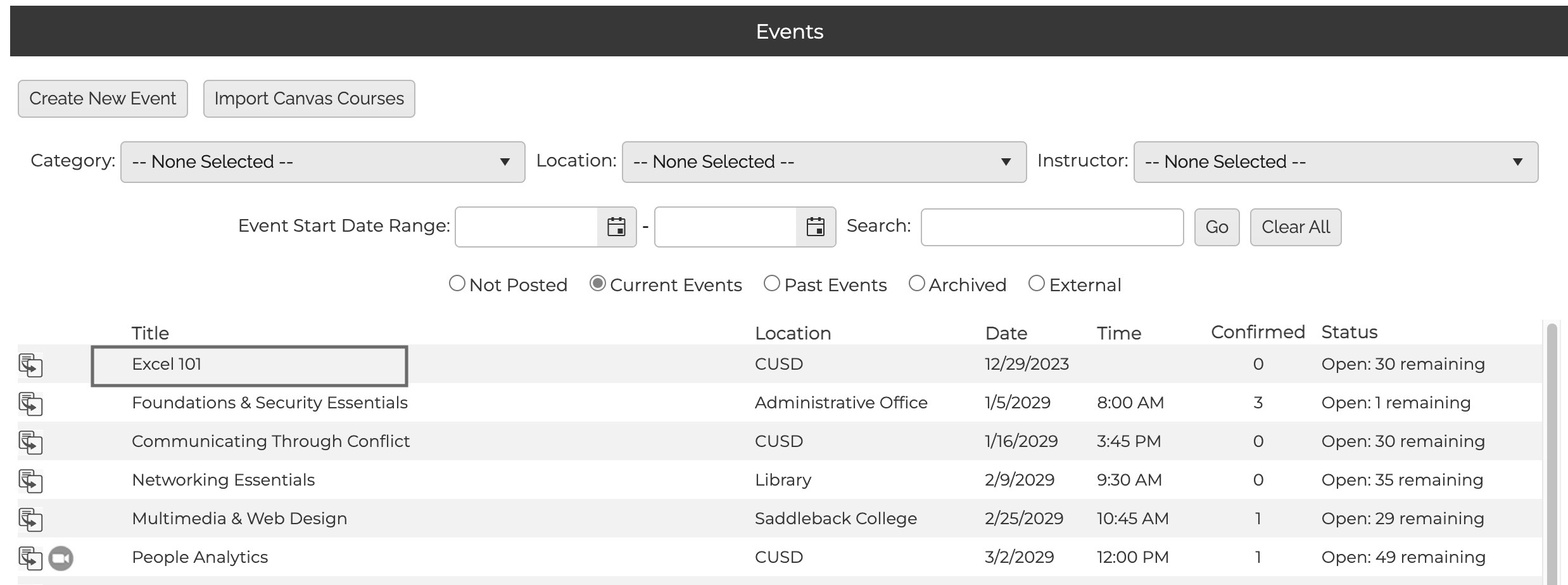 configurable-event-dashboard-learning-stream-gosignmeup-gold-support
